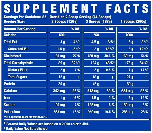Ronnie Coleman RCSS - King Mass XL - 2.75KG