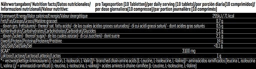Body Attack - Whey Amino Gold - 325 Tablets