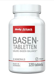 Body Attack - Alkaline Tablets - 120 Capsules