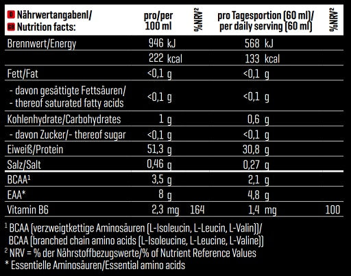 Body Attack - Beef Amino Liquid - 1000ml