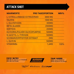 Body Attack - Attack Shot - 20 x 60ml