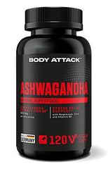 Body Attack - Ashwagandha - 120 Capsules