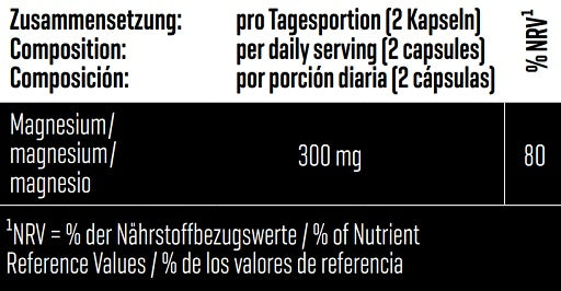 Body Attack - Magnesium Bisglycinate - 120 Capsules