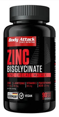 Body Attack - Zinc Bisglycinate - 90 Capsules