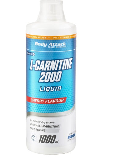 Body Attack - L-Carnitine Liquid 2000 - 1000ml