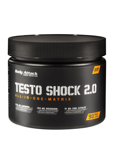 Body Attack - Testo Shock 2.0 - 90 Capsules