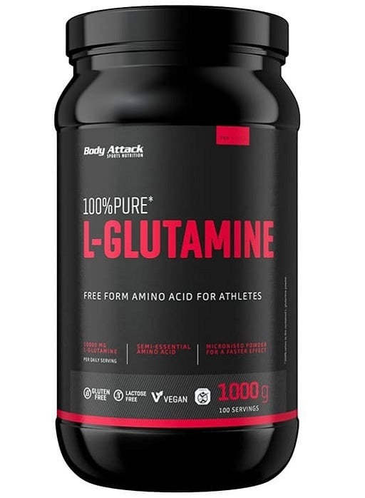Body Attack - Pure L-Glutamine - 1KG