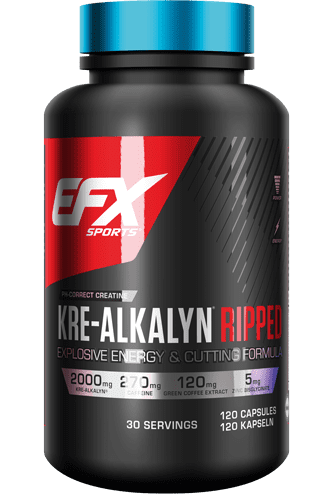 EFX - Kre-Alkalyn Ripped - 120 Capsules