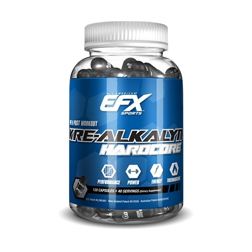 EFX - Kre-Alkalyn Hardcore - 120 Capsules