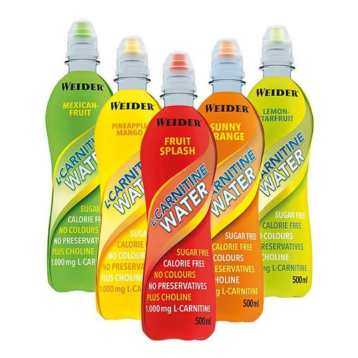 Weider - L-Carnitine Water - 6 x 500ml
