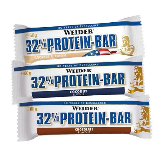 Weider - 32% Protein Bar - 12 x 60G