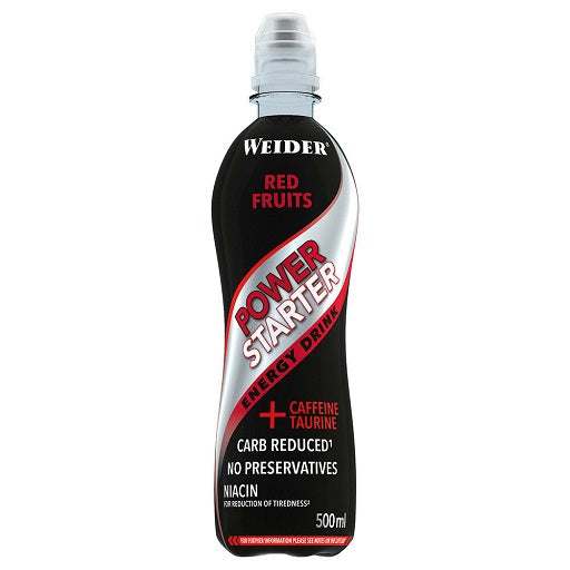 Weider - Power Starter Energy Drink - 6 x 500ml