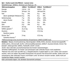 QNT - Carbo Load - 700ml Single Drink