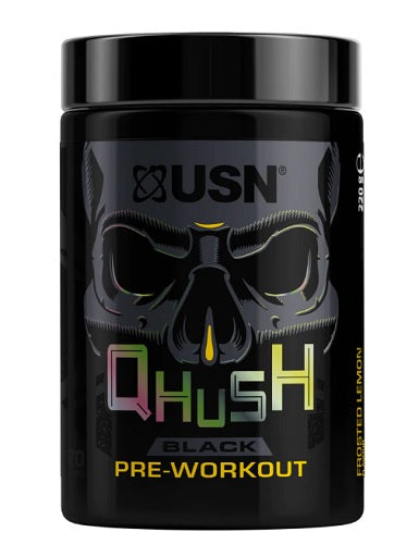 USN - QHUSH Black Pre-Workout - 220g (20 servings)