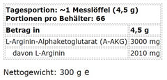 Kevin Levrone - Legendary Arginine AKG - 300G