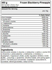 FA Nutrition - ICE Hydro Amino - 480G