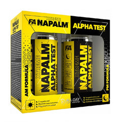 FA Nutrition - Napalm Alpha Test (AM/PM Formula) - 2 x 120 Tablets