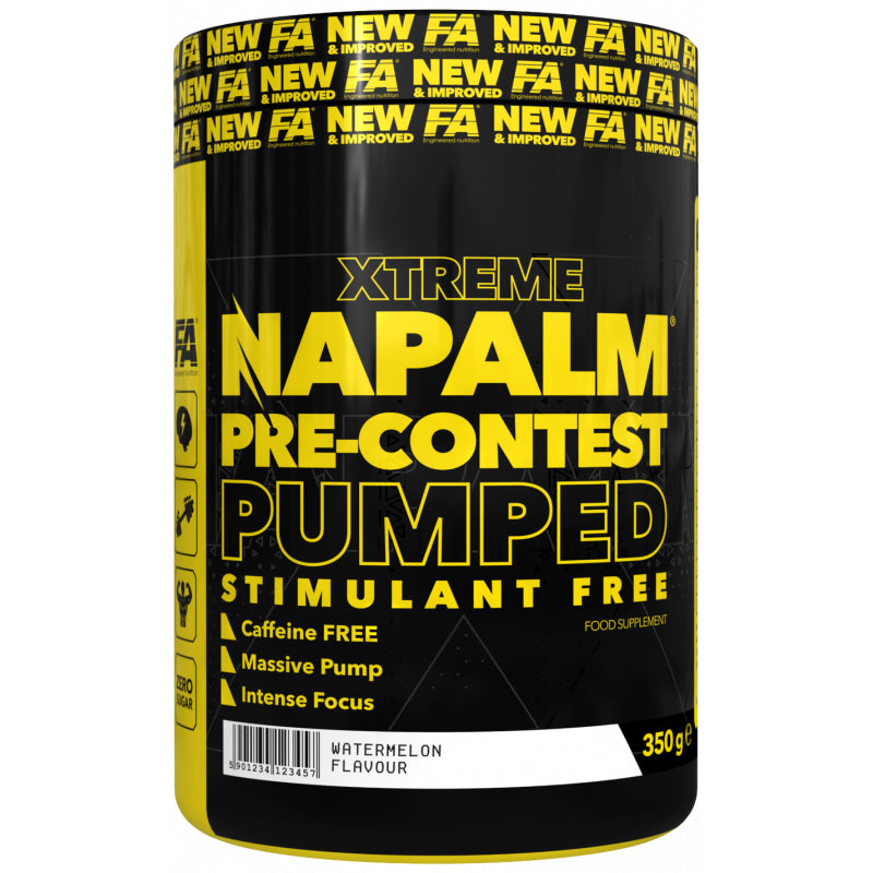 FA Nutrition - Napalm Pre-Contest Pumped Stim-Free - 350G