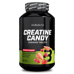 BioTech - Creatine Candy Red Berry - 240 Capsules