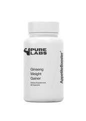 PureLabs Ginseng 30 Capsules for Healthy Weight Gain and Muscle Mass Support